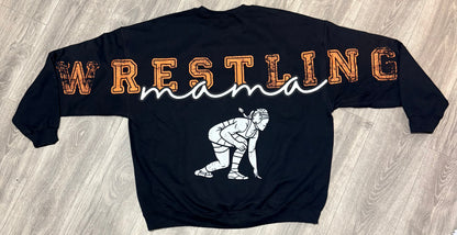Personalized Custom Wrestling Big Back Printed Shirt