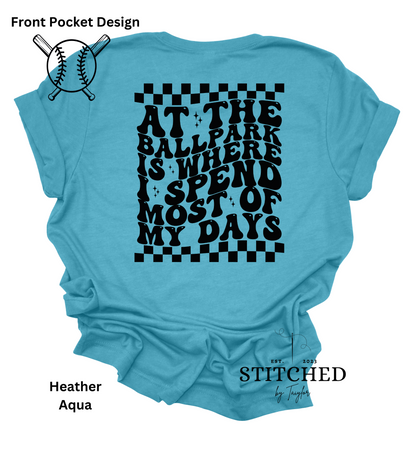 At the Ballfields (printed)