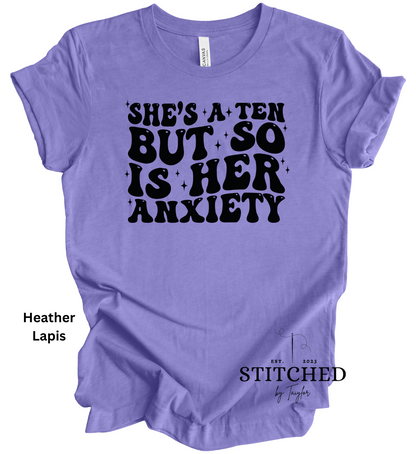 Her and Anxiety are a Ten (printed)