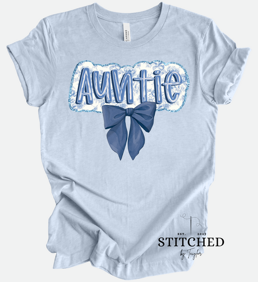 AUNTIE with Bow (printed)