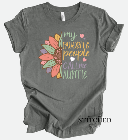 My Favorite People Call Me Auntie (printed)