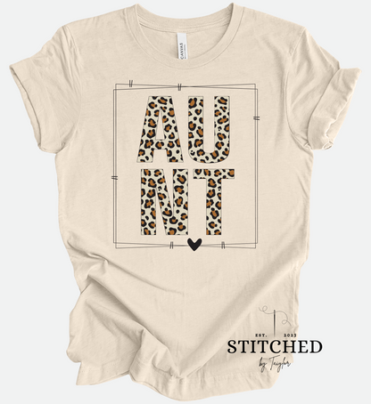 Cheetah AUNT (printed)