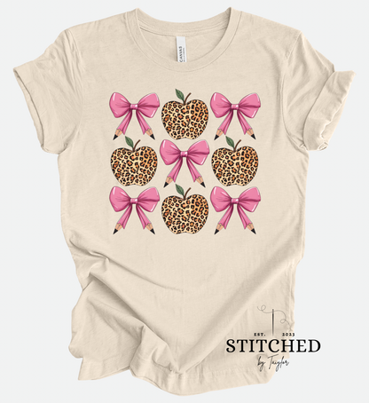 Pencil Bows and Apples (printed)