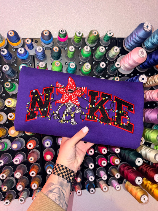 Demogorgon Crewneck - EMBROIDERED