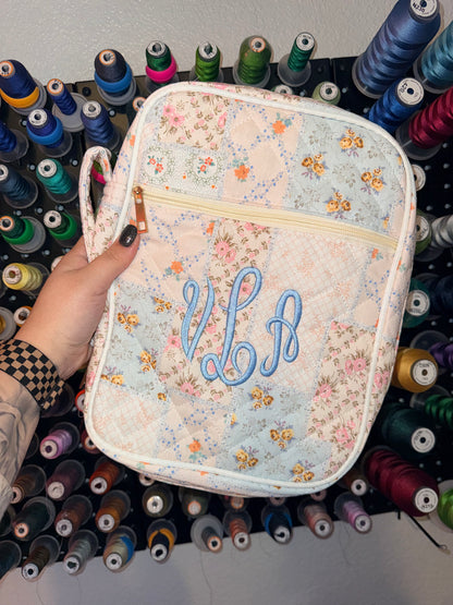 MONOGRAM BIBLE COVER - Embroidered