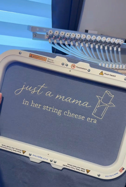 String Cheese Mama - EMBROIDERED