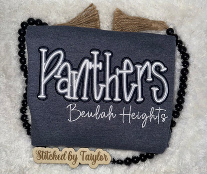 PANTHERS PUFF - Embroidered