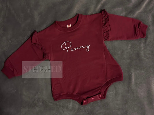 Baby GIRL Name Onesie