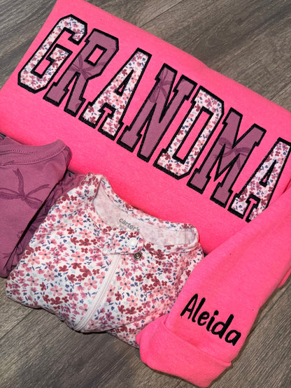 Keepsake - WITH names on sleeve (please read description)