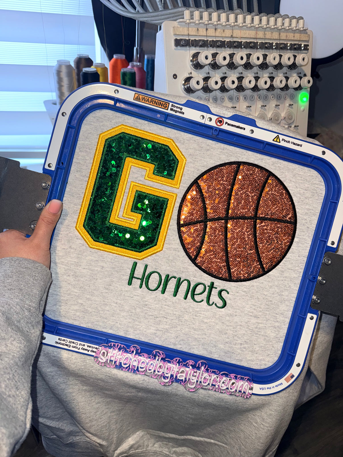 GO Basketball - Embroidered