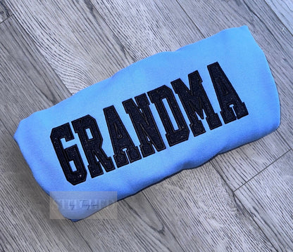 GRANDMA Glitter Design