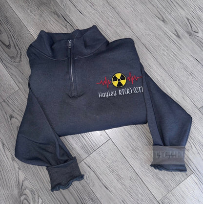 Radiology Side Chest Quarter Zip