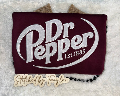Dr. Pepper Glitter - Embroidered