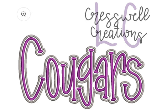 COUGARS PUFF - Embroidered
