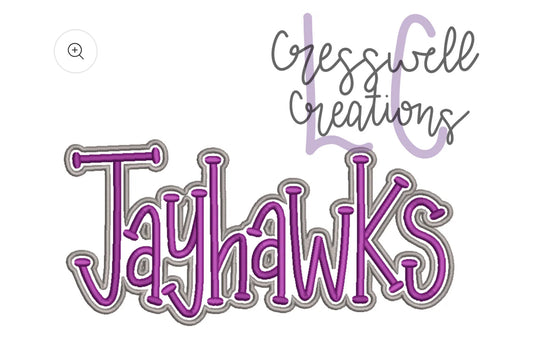JAYHAWKS PUFF - Embroidered