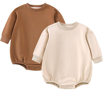 Infant Bubble Romper with Name - Embroidered