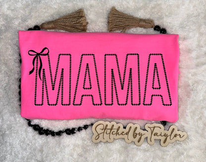 dotted mama - EMBROIDERED