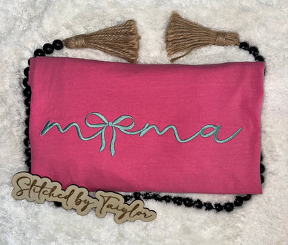 bow mama - EMBROIDERED