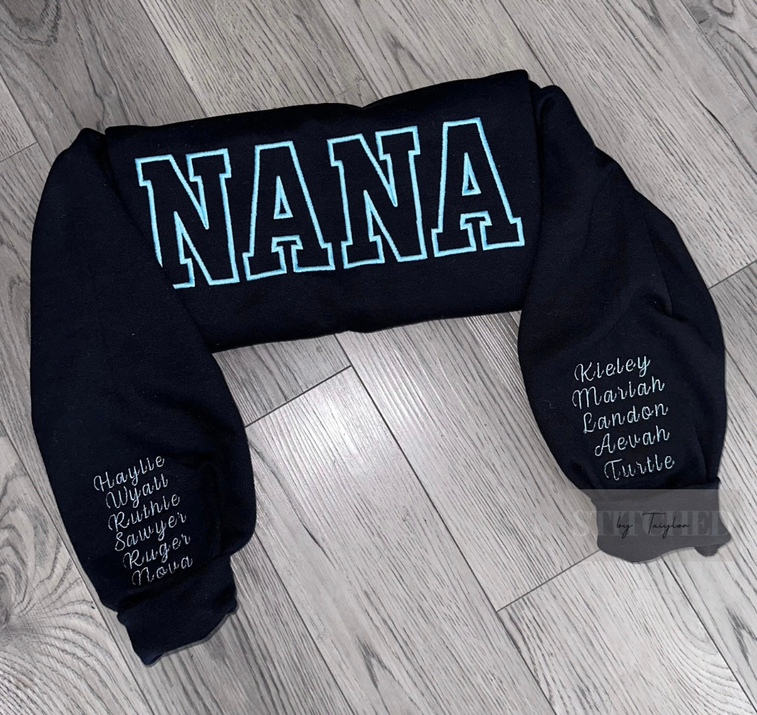 NANA Block Crewneck