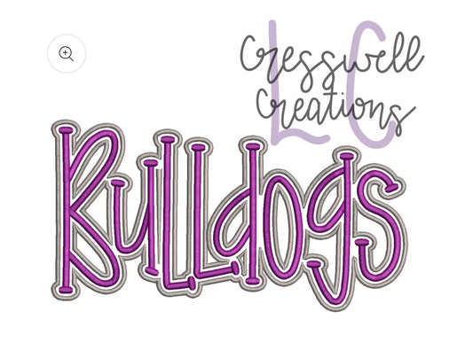 BULLDOGS PUFF - Embroidered