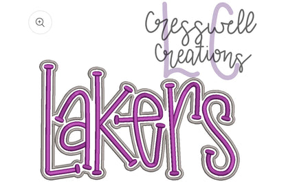 LAKERS PUFF - Embroidered