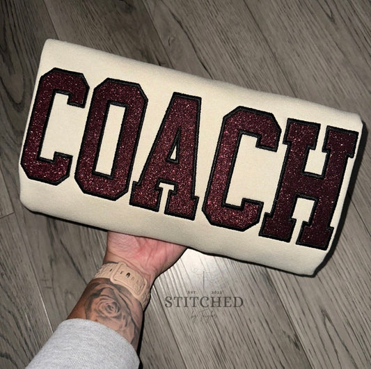 COACH Glitter Crewneck