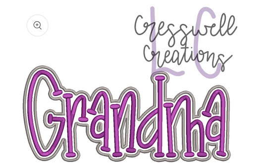 GRANDMA PUFF - Embroidered