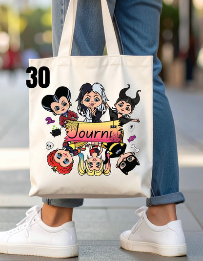 Halloween Trick-Or-Treat Bag - 46 designs (white)