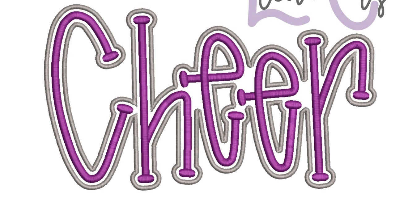 CHEER PUFF - Embroidered