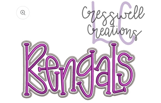 BENGALS PUFF - Embroidered
