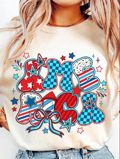 AMERICA Fun Print Tee (printed)