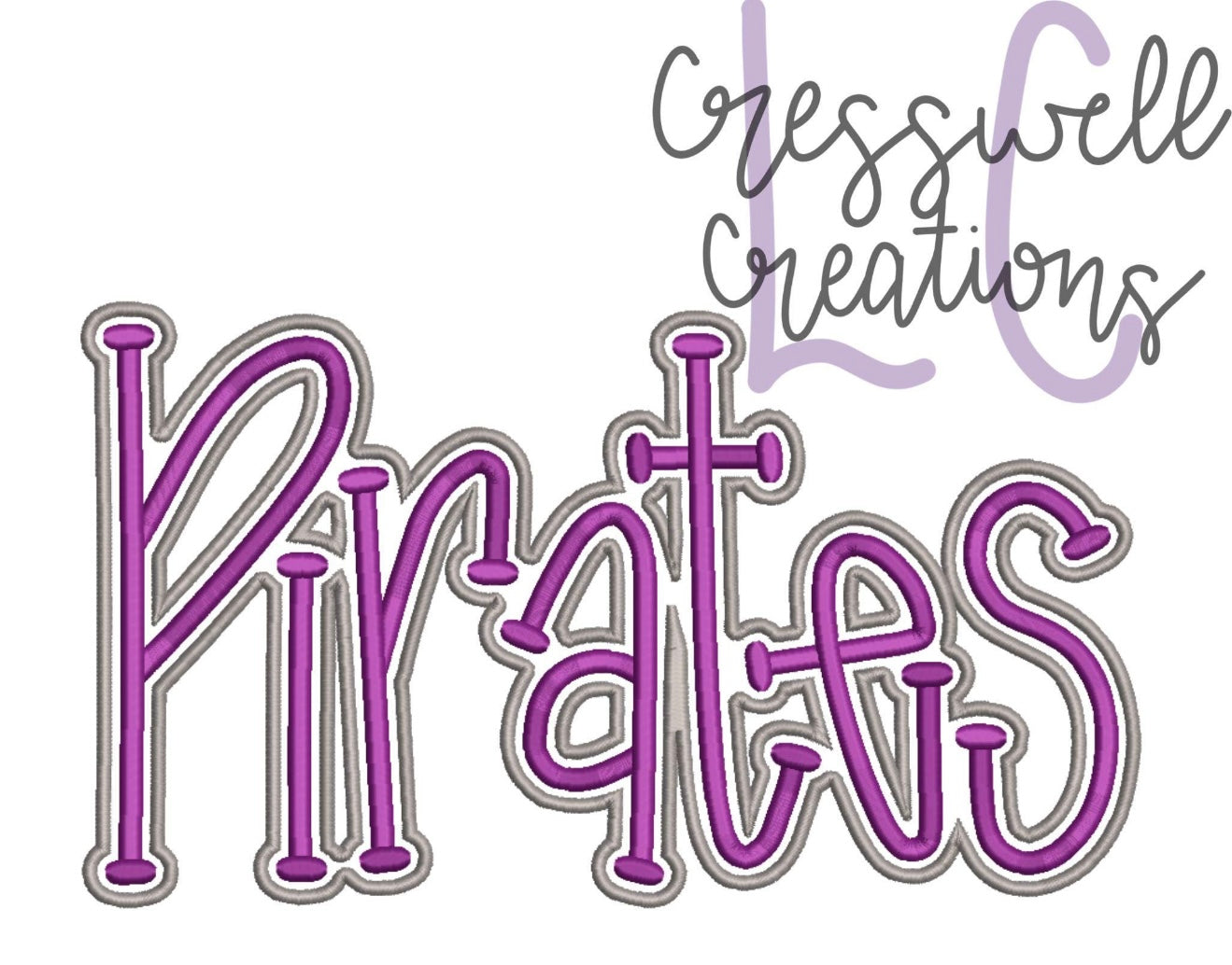 PIRATES PUFF - Embroidered