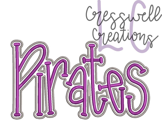 PIRATES PUFF - Embroidered