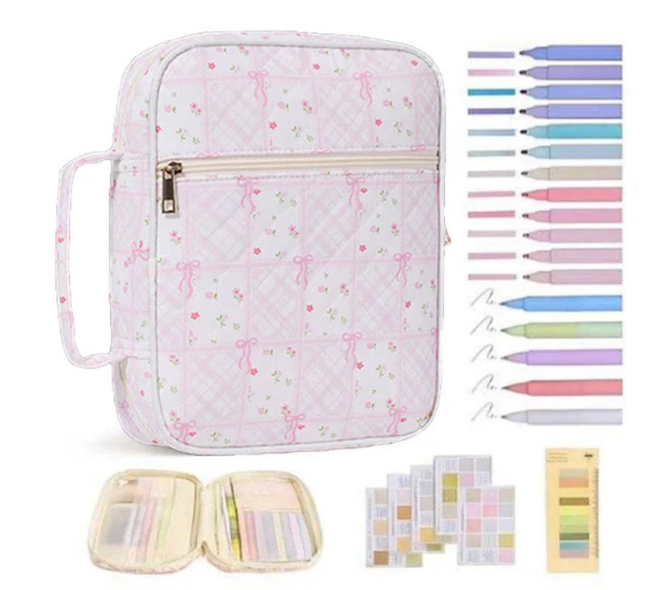 MONOGRAM BIBLE COVER - Embroidered