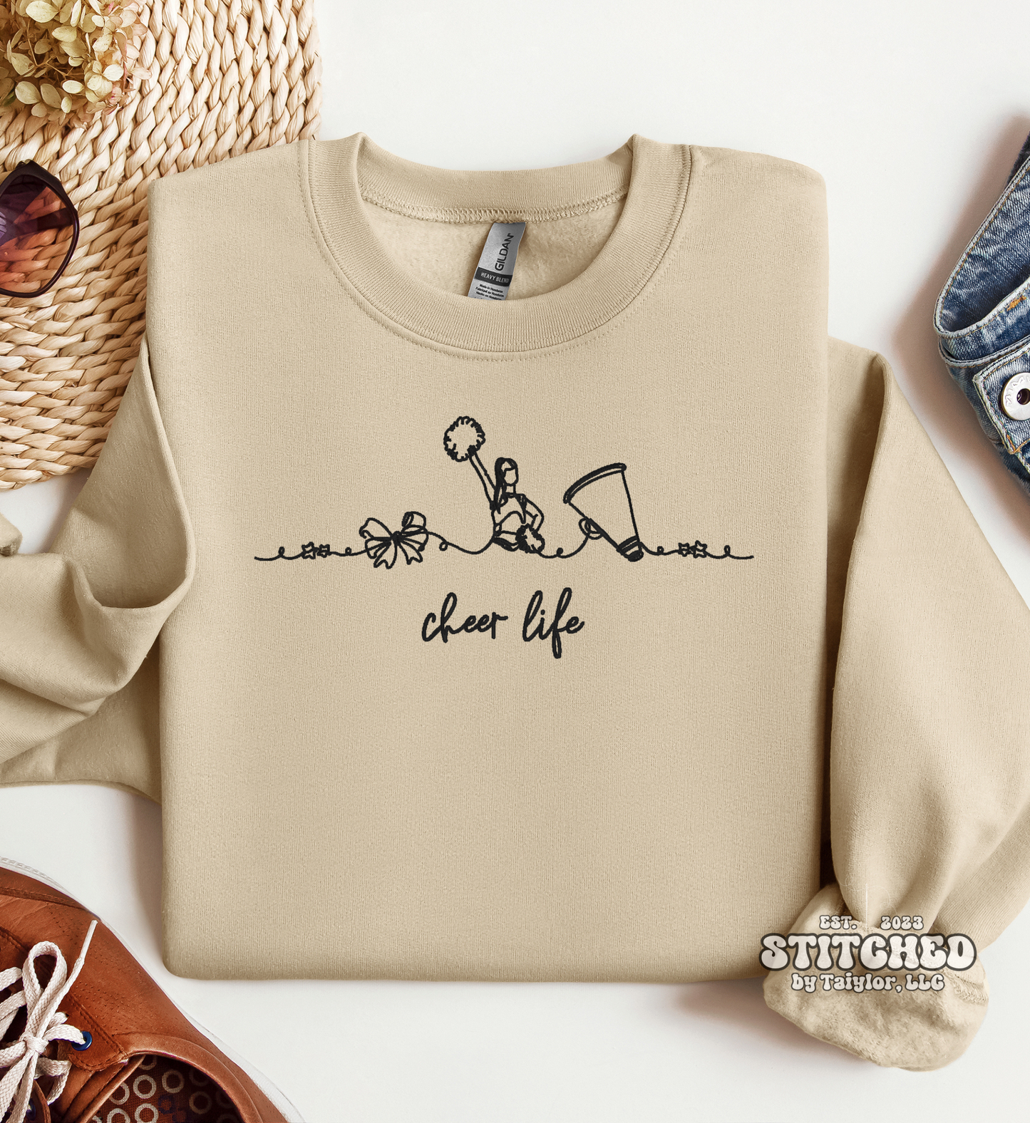 Cheer Life - EMBROIDERED