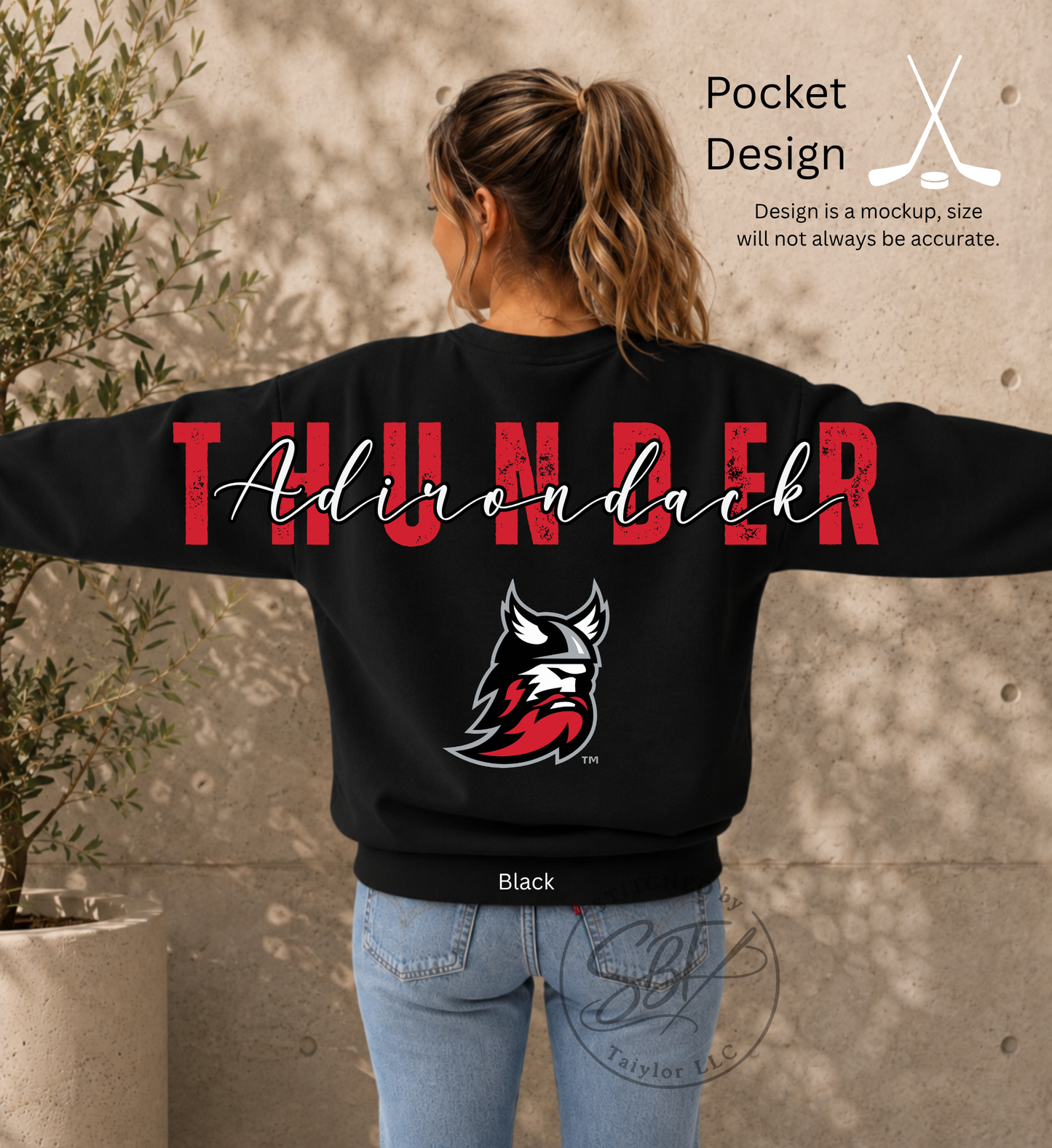 ADK Big Back Printed Crewneck