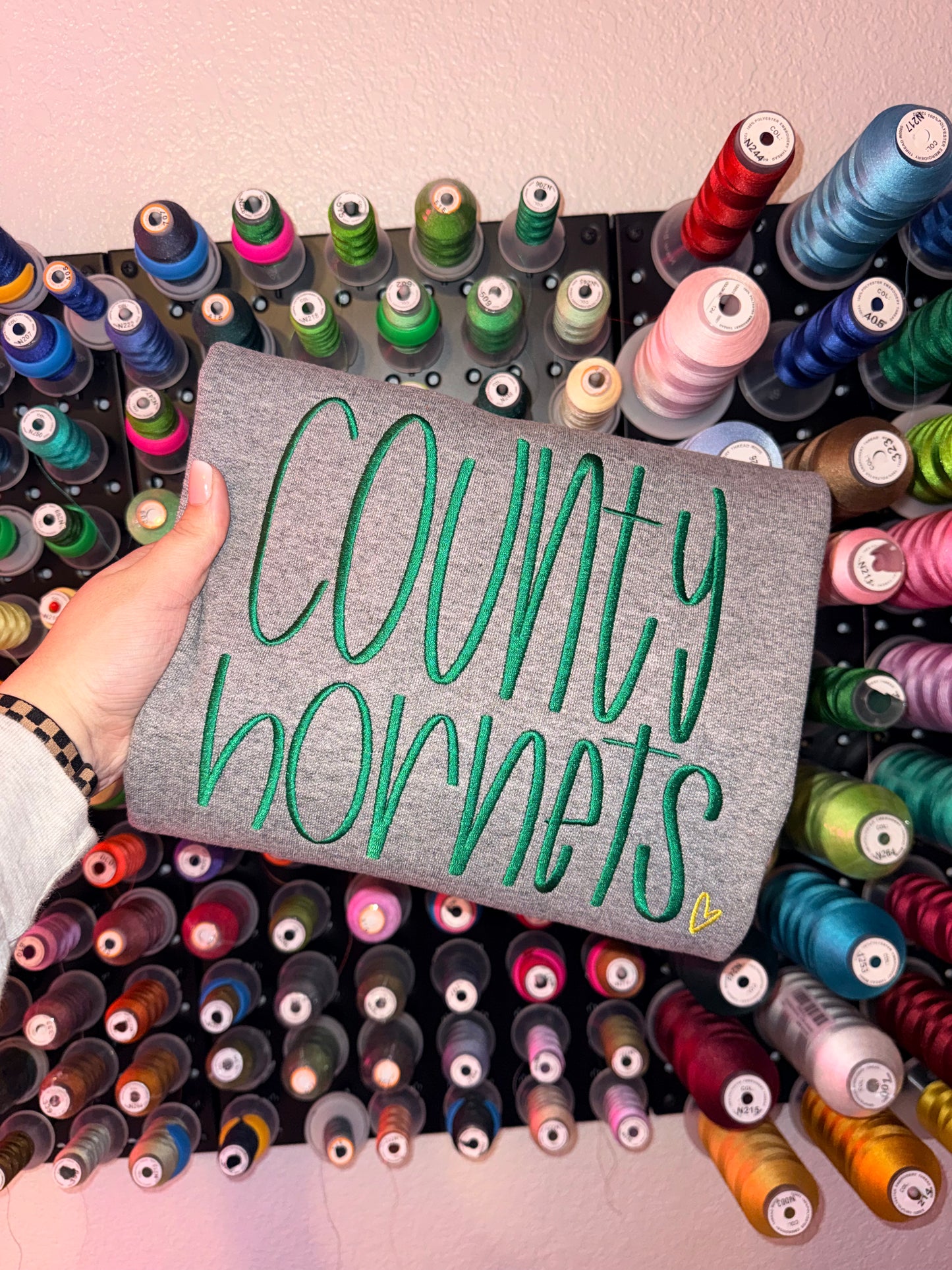 LARGE - County Hornets Crewneck