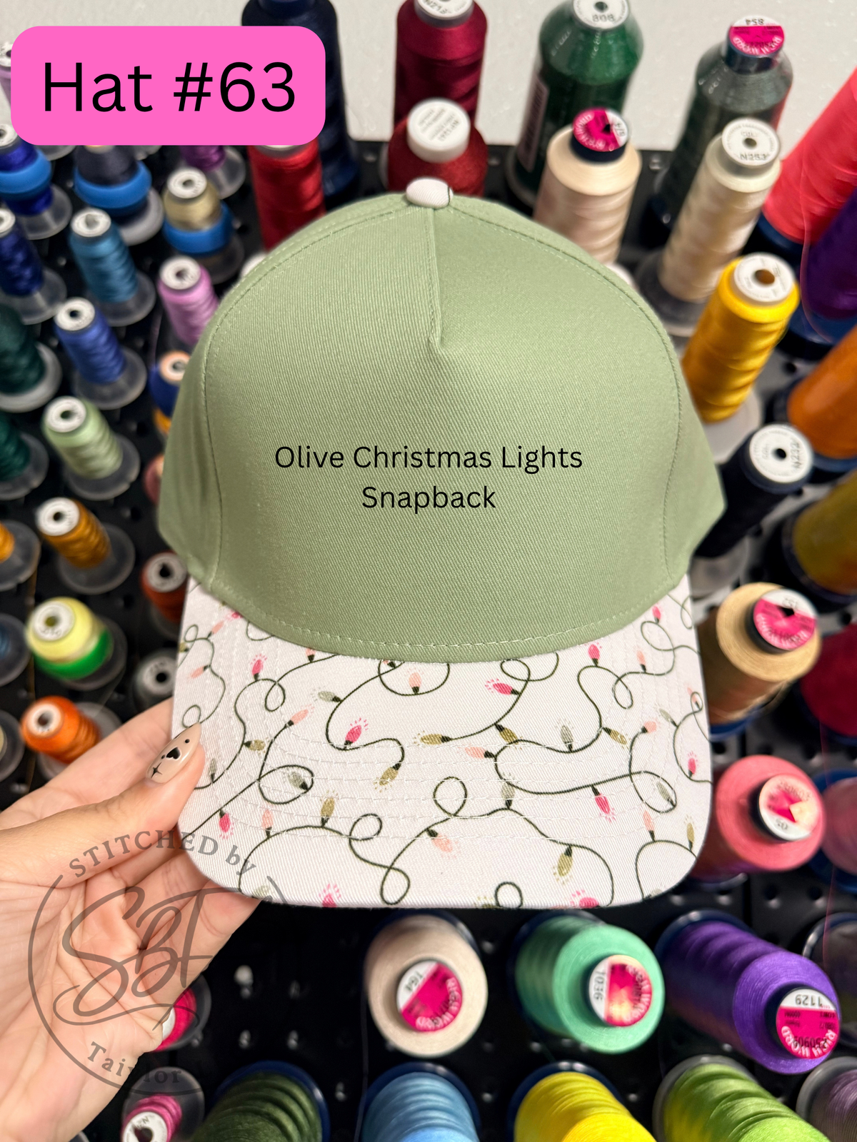STITCHED by Taiylor HATS | MUST READ DESCRIPTION BEFORE ORDERING
