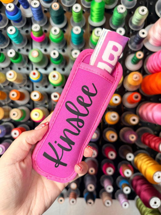 Popsicle Holders with Printed Name