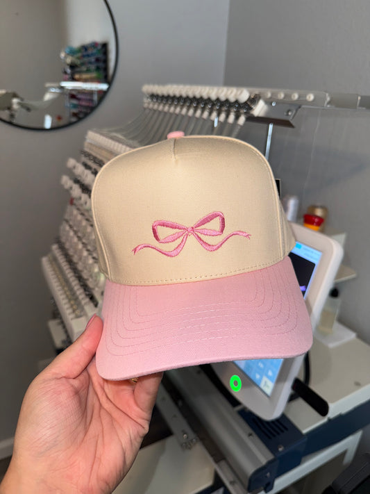 BOW Light Pink Trucker Hat