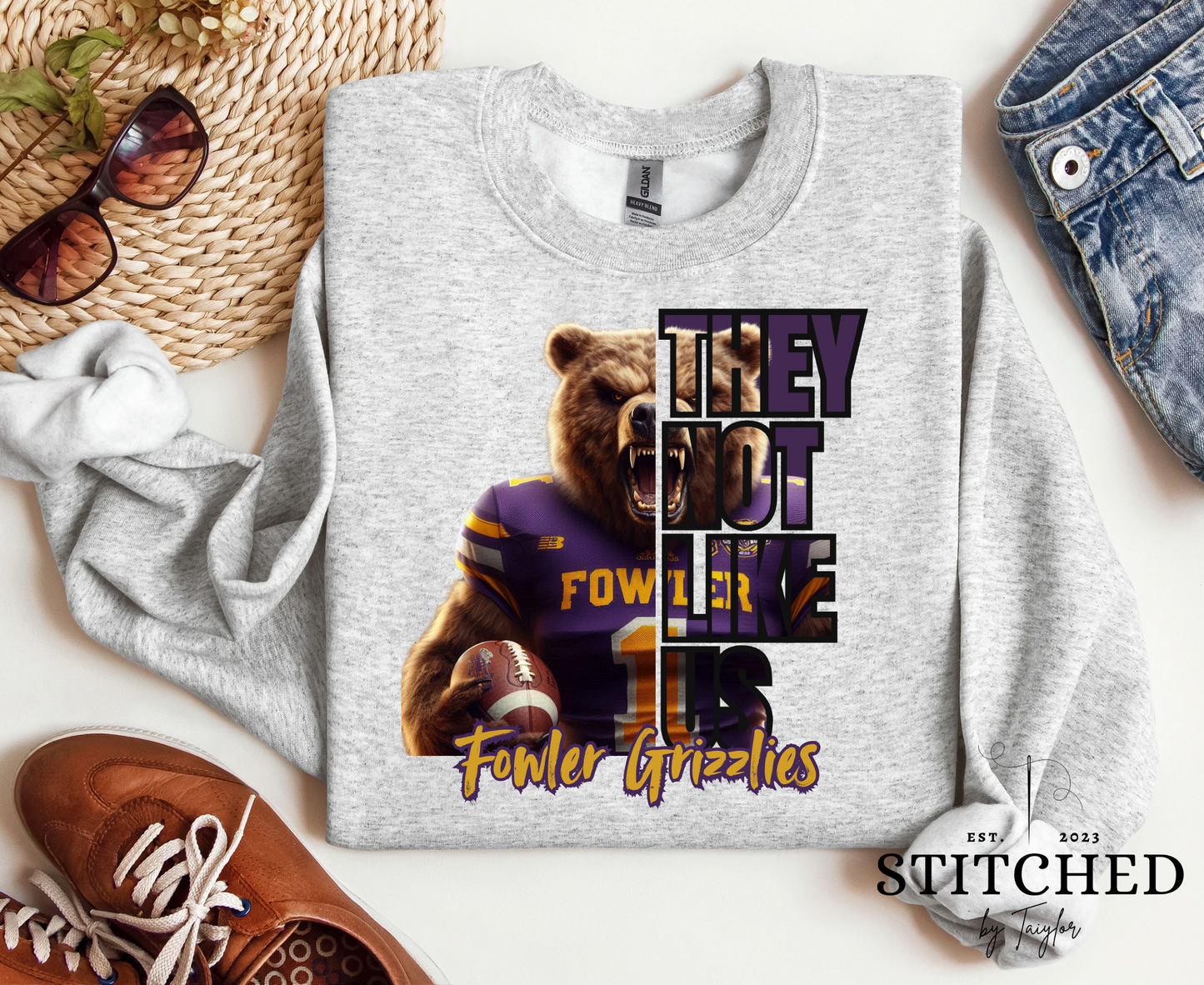 Fowler Grizzlies Football - TNLU (printed)