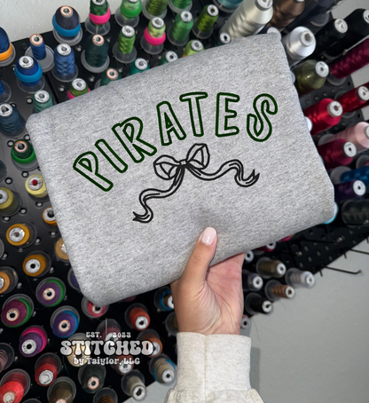 Pirates Bow - Embroidered