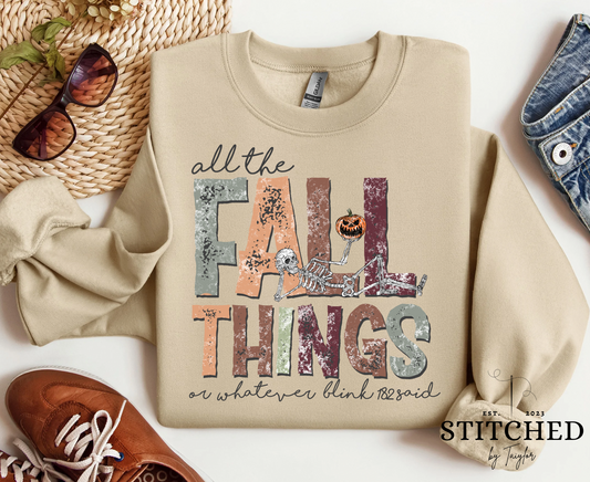 ALL THE FALL THINGS (printed)