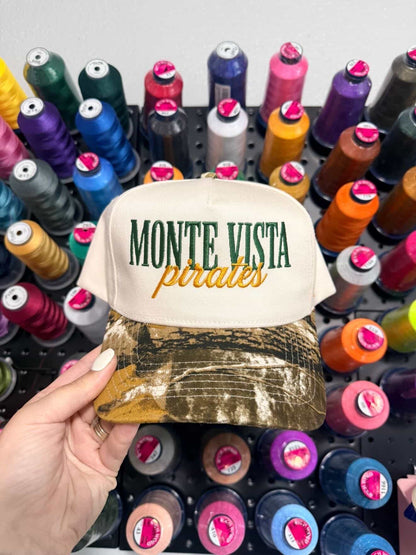 Camo Trucker Hat | Embroidered