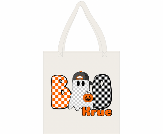 Halloween Trick-Or-Treat Bag (white)