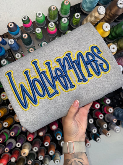 WOLVERINES PUFF - Embroidered