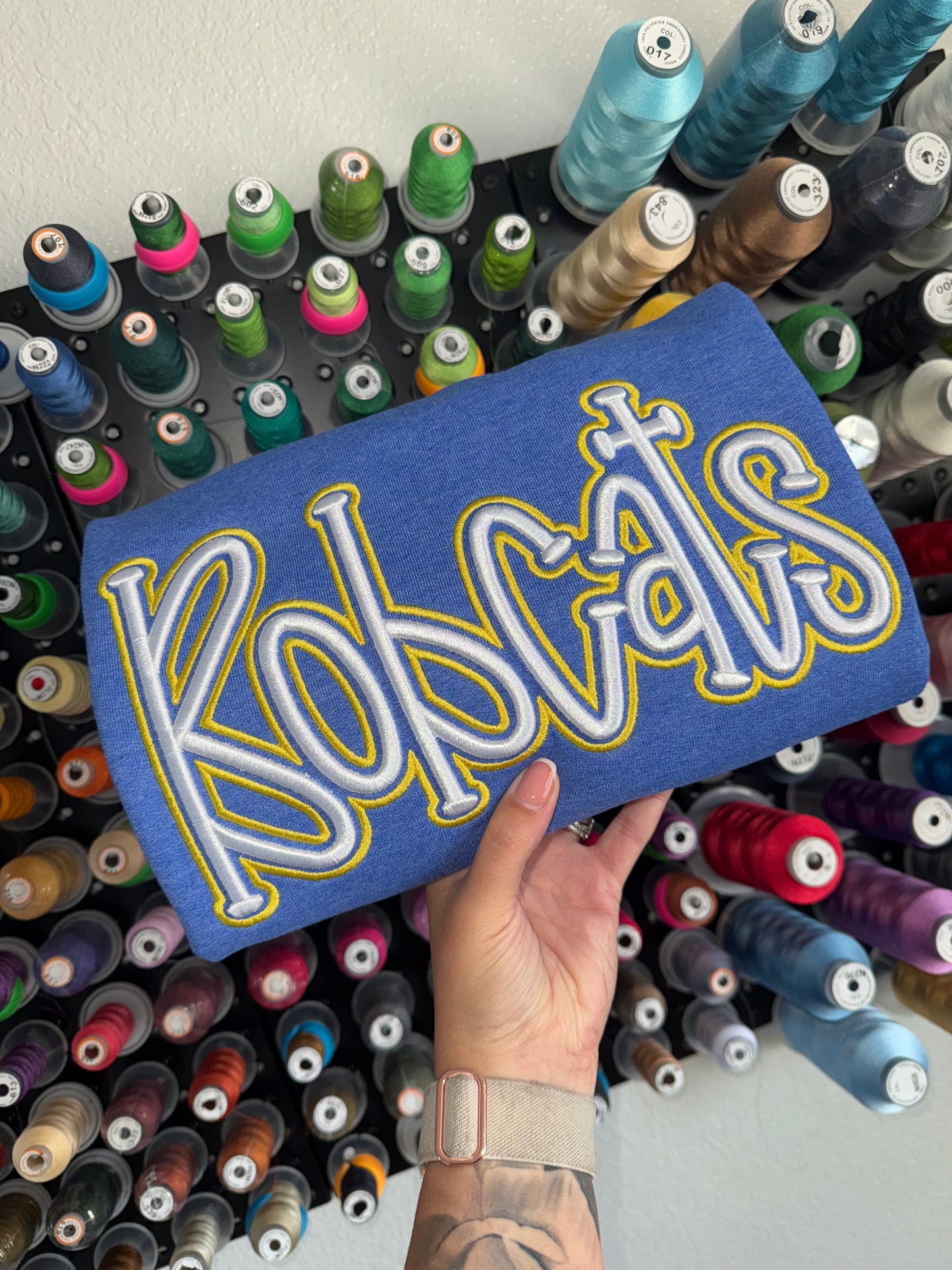BOBCATS PUFF - Embroidered