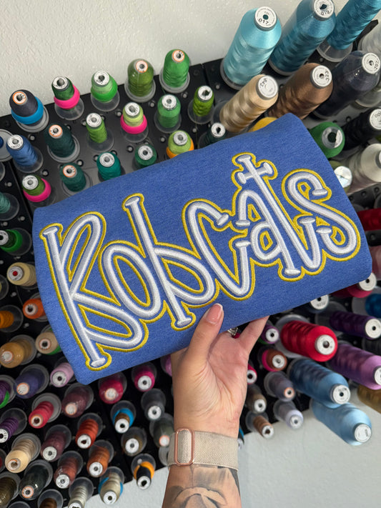 BOBCATS PUFF - Embroidered