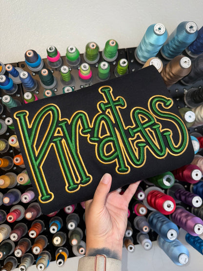 PIRATES PUFF - Embroidered