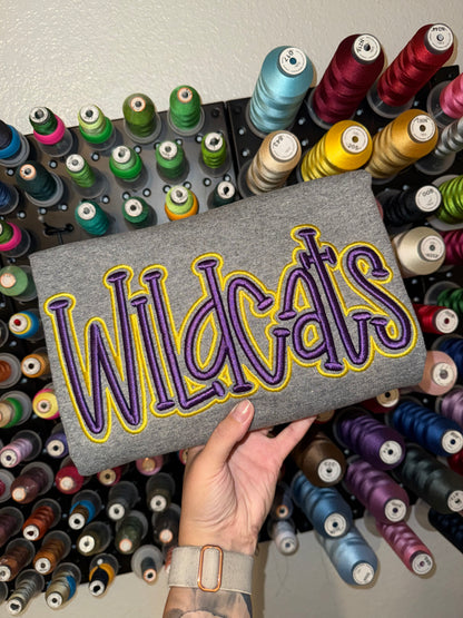 WILDCATS PUFF - Embroidered